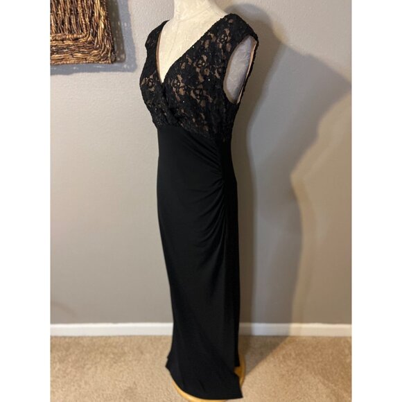 Connected Dress Blue 8 Sequin Wedding Party Formal Cruise New Washable NEW - Picture 5 of 7